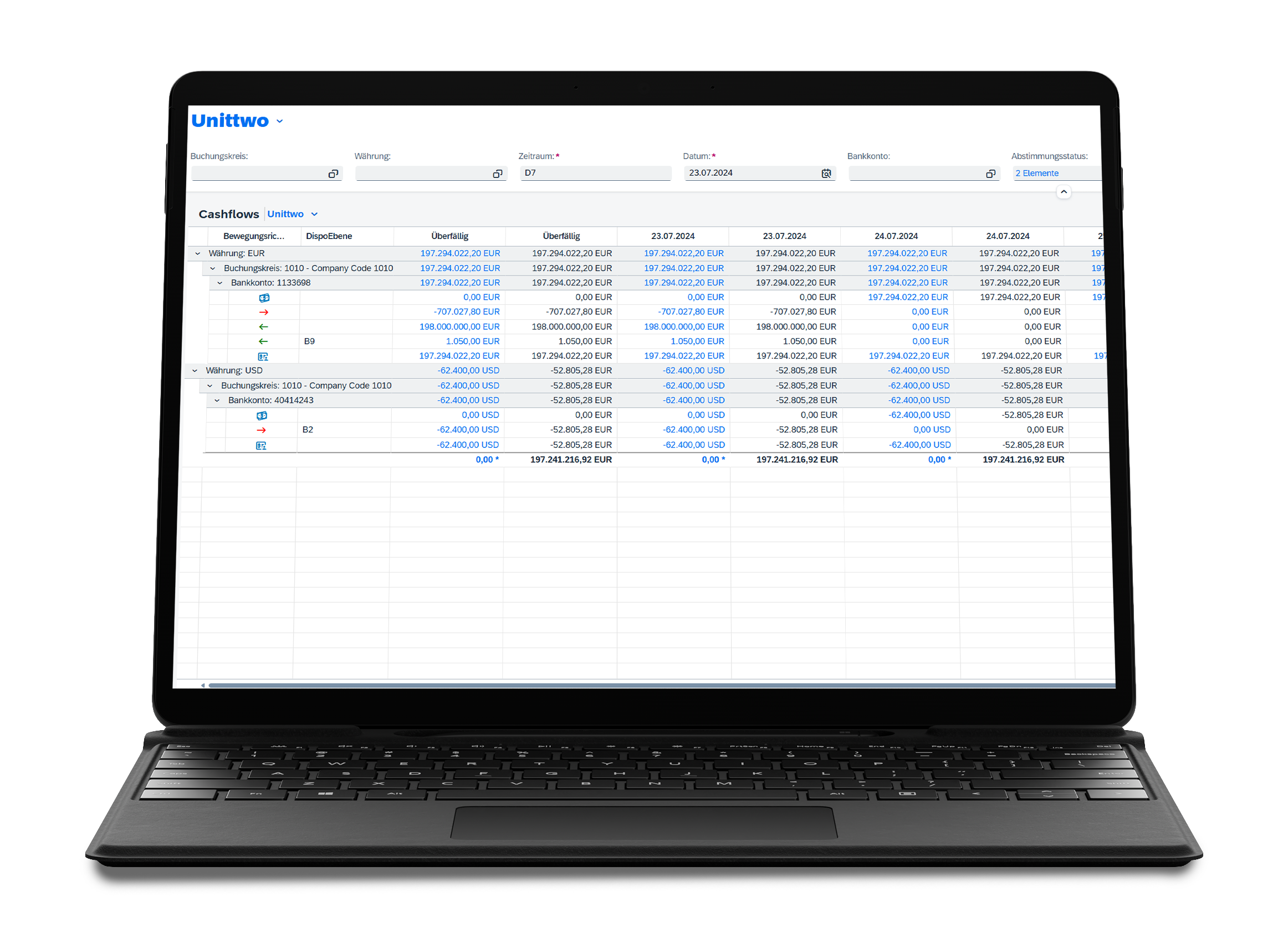 Unittwo Consulting - SAP Cash & Liquidity Management